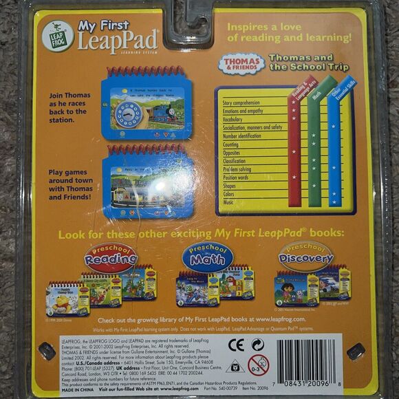 Leap Frog My First Leap Pad preschool Thomas School Trip - Picture 2 of 4